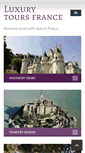 Mobile Screenshot of luxury-tours-france.com